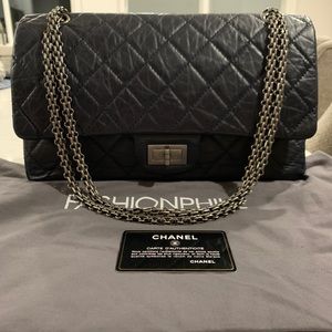 CHANEL 2.55 Reissue 227 Flap Dark Navy